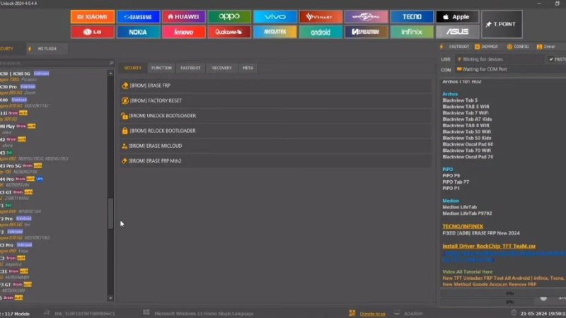 TFT Unlock Tool V6.2.1.1 - Free Download