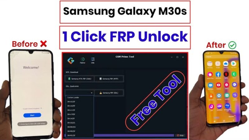 FRP TOOL / Samsung Moto Mi Frp Android 12 To 15