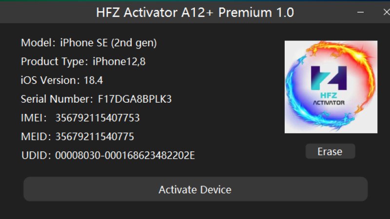 HFZ ACTIVATOR A12 Premiumv1win